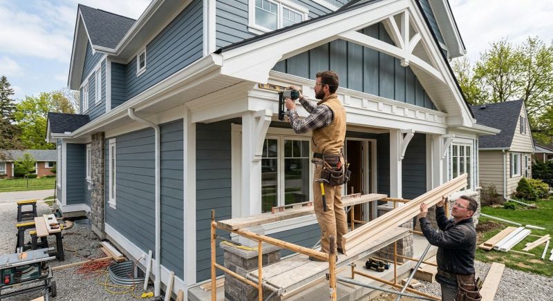 Exterior Trim Carpentry in Overland Park, KS