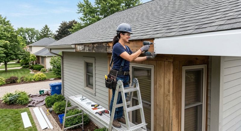 Fascia Replacement in Overland Park, KS