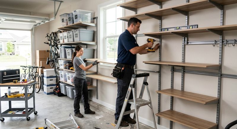 Garage Shelves Installation in Rockville, MD