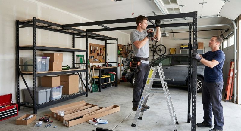 Garage Shelves Installation in Arlington, VA