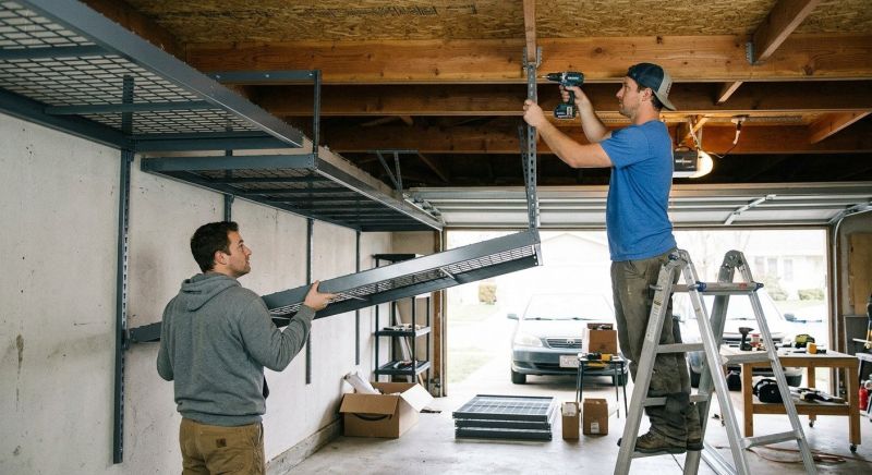 Storage Rack Installation in Silver Spring, MD